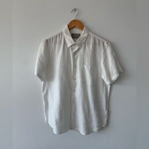 Everlane White Linen Shirt